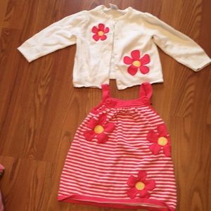 Girls 18-24 mths. Dress with cover-up ♥️